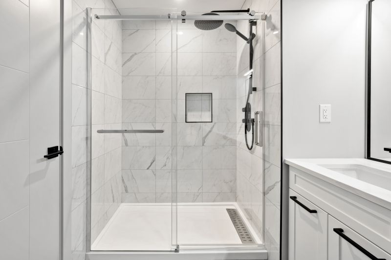 Elegant Walk-in Shower Design